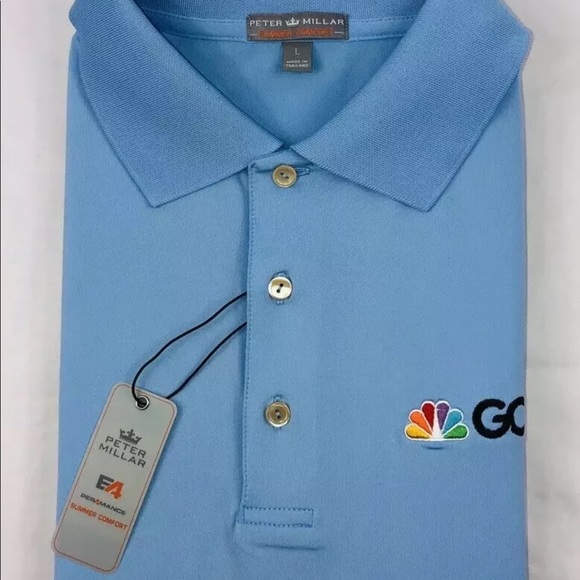 nbc golf shirt